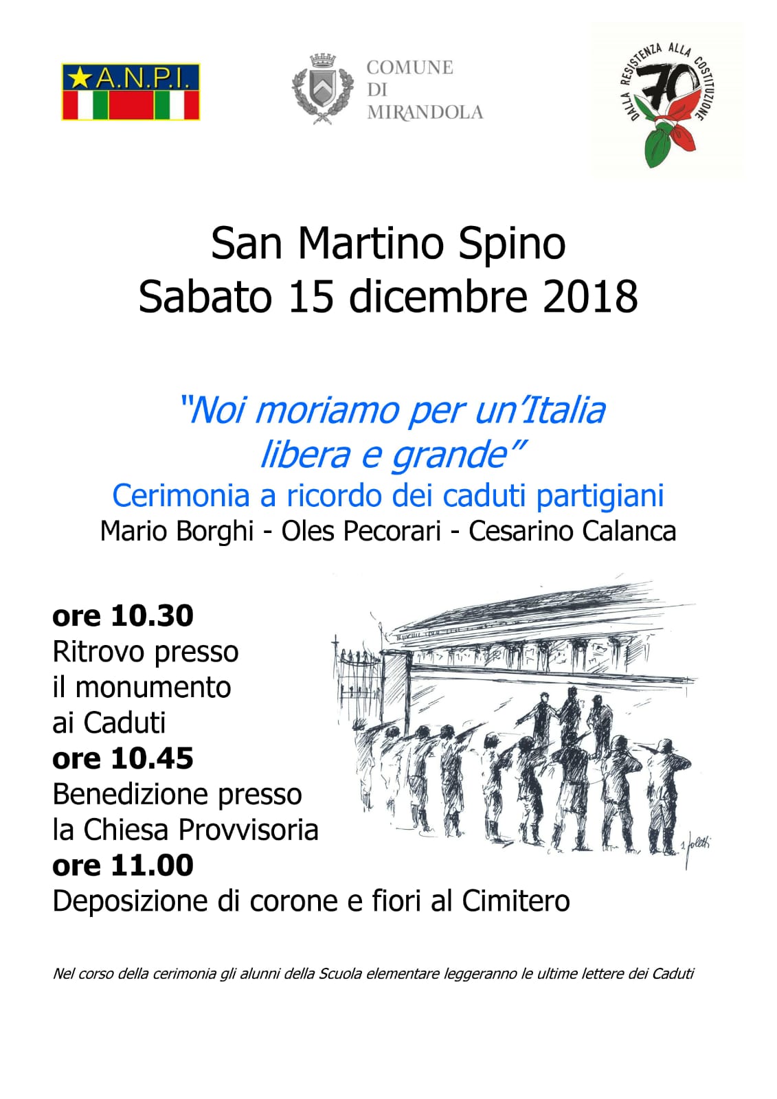 Commemorazione San Martino 2018