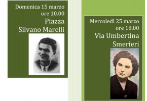 commemorazione Partigiani Silvano Marelli e Umbertina Smerieri